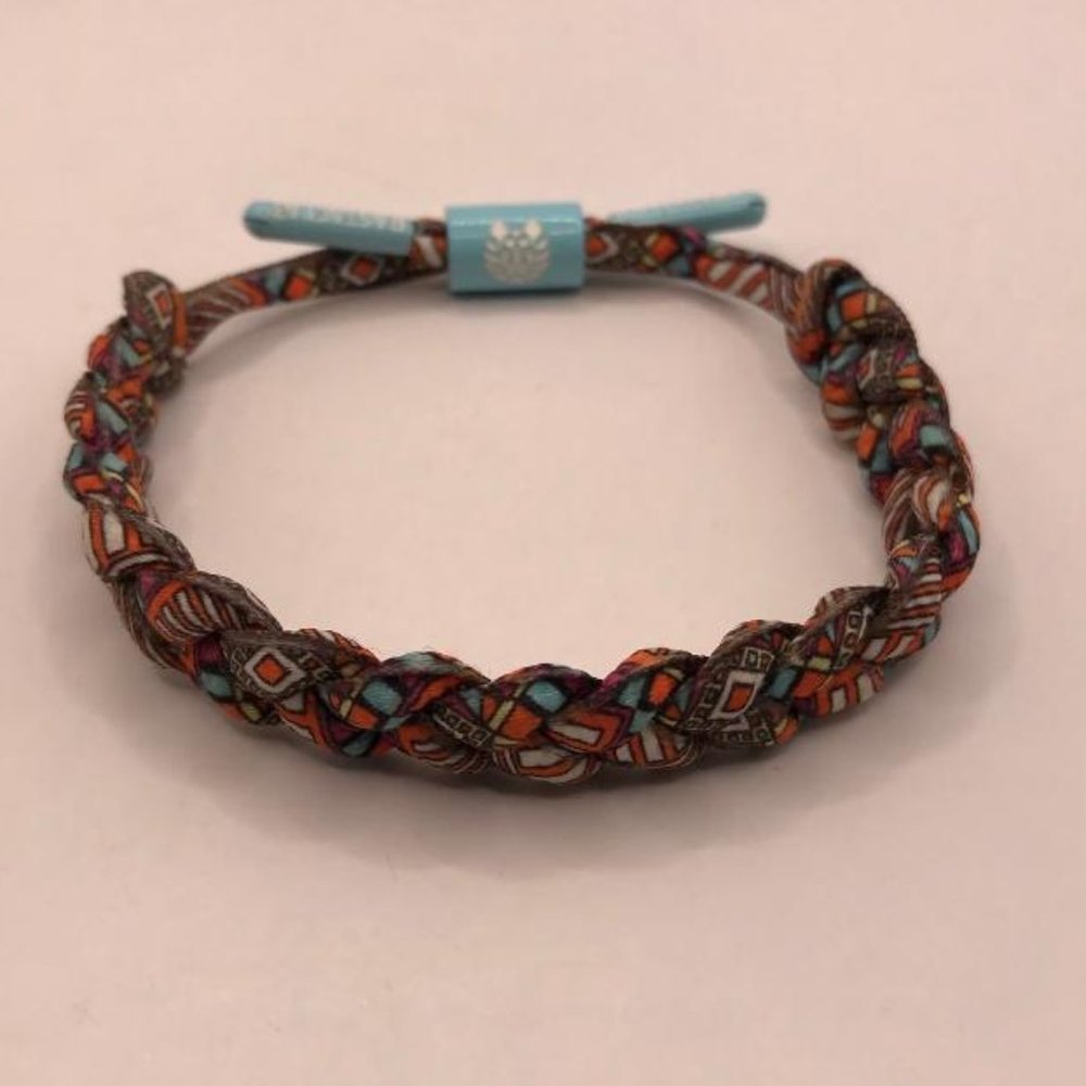 Rastaclat Patch Work Pull String Bracelet - Picture 6 of 7